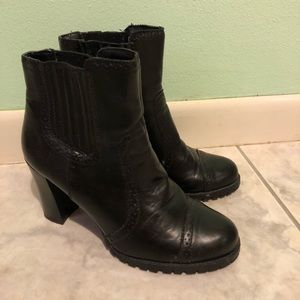 Franco Sarto Black Boots